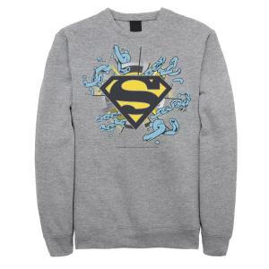 Мужской свитшот с логотипом Superman Chain Link DC Comics