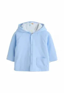 Короткое пальто с капюшоном стандартного кроя Next, Blue Jersey