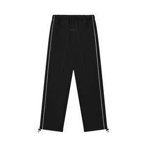 Спортивные брюки Fear of God Essentials Relaxed Sweatpants With Piping, Jet Black/Cloud White
