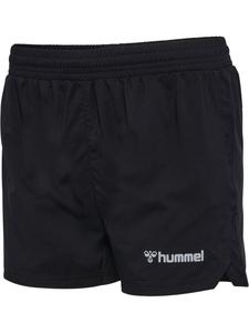 Короткие шорты Hmlrun Shorts Woman черного цвета Hummel
