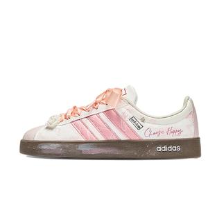 Adidas Neo Кроссовки для скейтбординга VL Court 2.0, унисекс, низкие, розовые/коричневые