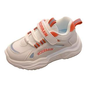 Warrior Амортизирующие Износостойкие Низкие Детские Беговые Кроссовки, Бежево-голубой