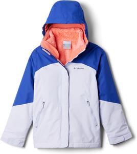 Columbia детская куртка Bugaboo III Fleece Interchange, Snowdrift/Clematis Blue/Hot Coral