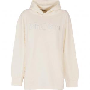 Худи с вышитым логотипом 'S MAX MARA, белый