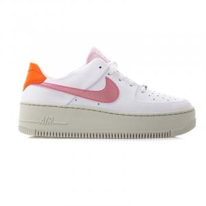 Кроссовки Nike Wmns Air Force 1 Sage Low 'White Pink', белый
