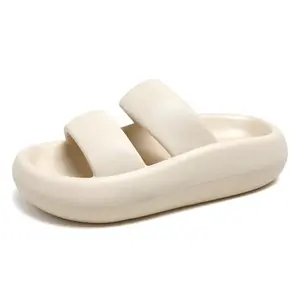 EXULL Q Женские тапочки-слайды, устойчивые к истиранию, цвет хаки