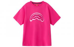 Футболки Unisex с круглым вырезом, умеренно прямого кроя SPRAYGROUND, розовый красный