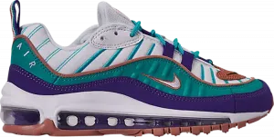 Кроссовки Nike Air Max 98 GS 'Hornets', фиолетовый