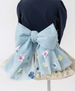 Декоративный сад из лент/цветов