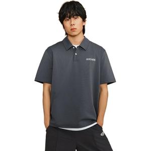 Футболка-поло Sports Lifestyle Collection Sorona мужская smoky gray Skechers, серый