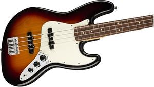 Fender Player Jazz Bass, накладка на гриф Pau Ferro, 3 цвета Sunburst 0149903500