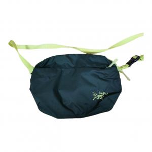 Arcteryx Универсальная поясная сумка из ткани черного цвета, Black