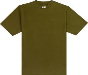 Футболка Heron Preston HPNY EMB SS Tee 'Dark Olive/White', зеленый