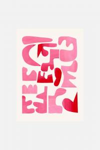 Картина H&M Home Ejaaz Haniff - A Pink Puzzle, 70x100 см