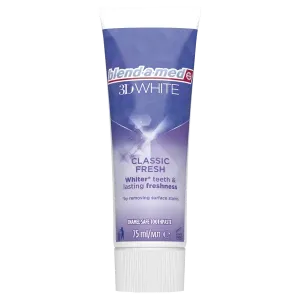 Зубная паста, 75 мл Blend-A-Med 3D white classic fresh