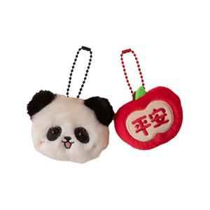 Коллекция милых плюшевых медведей-печенек, брелок-кукла, высота 10см Bobby Bear, Panda Pair Peaceful