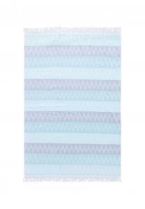 Унисекс пляжное полотенце Waves с махровой подкладкой Beach Roadsign Australia, синий