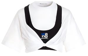 Alexander Wang Женский белый топ