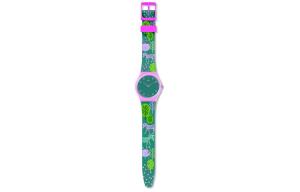 Унисекс-часы 34 мм синие GP152 SWATCH