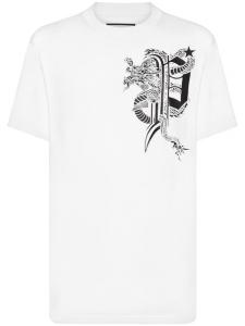 Philipp Plein футболка SS Dragon, белый