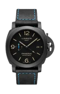 Часы luminor 1950 3 days gmt automatic ceramica 44 мм Panerai