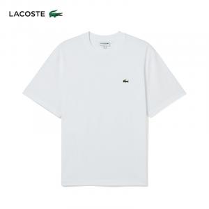 Футболка мужская хлопковая Lacoste с короткими рукавами, белый