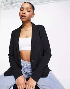 Черный непринужденный блейзер JDY
