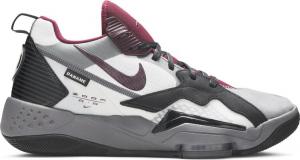Кроссовки Paris Saint-Germain x Jordan Zoom 92 Bordeaux, серый