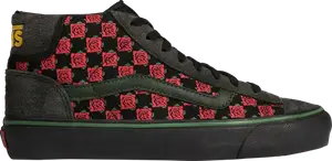 Кеды Vans Bodega x Mid Skool LX Sub Rosa, черный