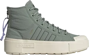 Кроссовки Adidas Wmns Nizza Bonega X 'Silver Green Light Purple', зеленый