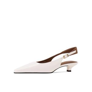 Shesrim Стройные каблуки на высоком каблуке для женщин экрю, цвет Ecru