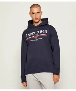 Толстовка Regular fit Gant, синий