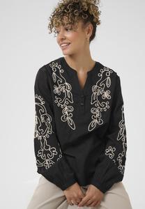 Блуза Cream VIA, Pitch Black/Black