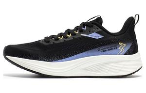 361° Женские легкие кроссовки с амортизацией низкие черно-фиолетовые, цвет Black Purple