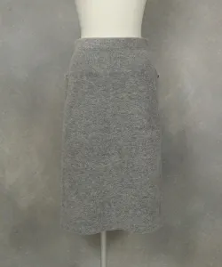 Вязаная юбка миди Studio Picone, цвет Light Gray (089)