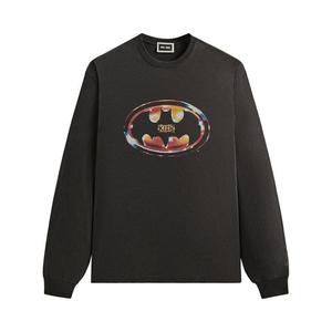 Футболка Kith x Batman Logo Vintage Long Sleeve Tee, Black