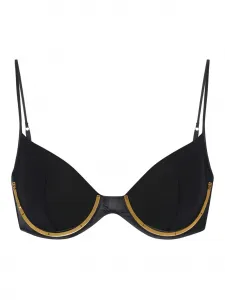 Бюстгальтер с эффектом сатина Elisabetta Franchi, черный