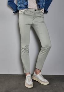 Брюки Street One, светло-зеленый