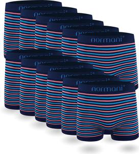 Боксеры normani 12 Stück Mikrofaser-Boxershorts für Herren, синий