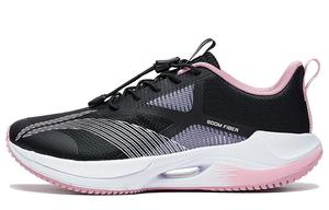 Ультралегкие детские кроссовки YOUNG20 GS Low-top черные/розовые Lining Young, черный