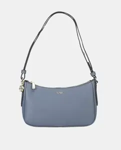 Средняя сумка с застежкой-молнией и длинной ручкой Boss, синий