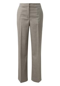 Обычные плиссированные брюки s.Oliver, серый
