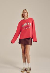 Топ Next CHRISTMAS SANTA BABY CREW NECK , Pink