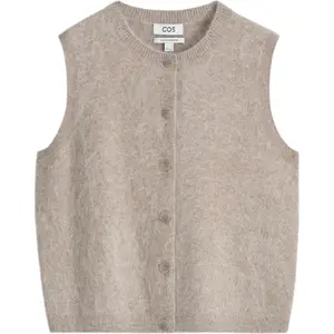 COS Женский бежевый топ-майка