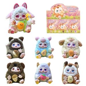 Wild Food Return, милый плюшевый кукольный сюрприз бокс, одиночный сюрприз бокс/полный бокс 6 шт KIMMON