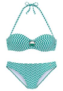 Бикини-бандо JETTE Bandeau Bikini, цвет green/mint