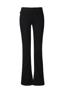 True Religion Джинсы-клеш 'Becca' в черном дениме