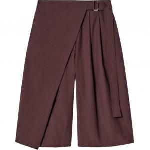 COS Женские повседневные шорты бордового цвета