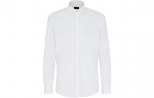 FENDI Мужская белая рубашка