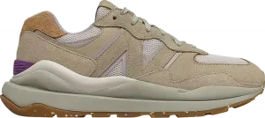 Кроссовки New Balance Wmns 57/40 'Incense Sour Grape', кремовый